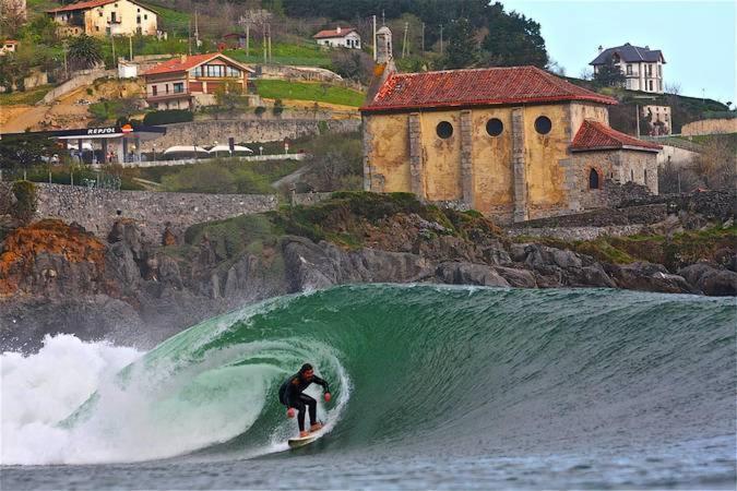 Ferienwohnung Mundaka Bihotzean Con Parking Gratuito Exterior foto
