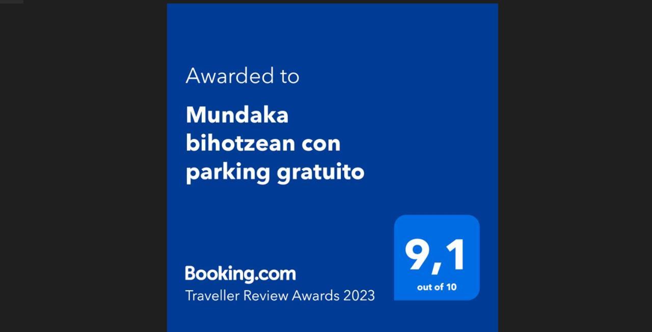 Ferienwohnung Mundaka Bihotzean Con Parking Gratuito Exterior foto